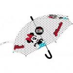 Disney Minnie gyerek félautomata átlátszó esernyő Ø74 cm